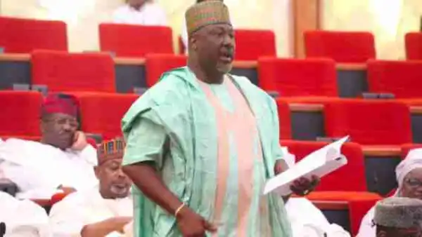 Good Gesture!! Senator Dino Melaye Hosts 6-Year Old Victim Of Boko Haram (Photos)